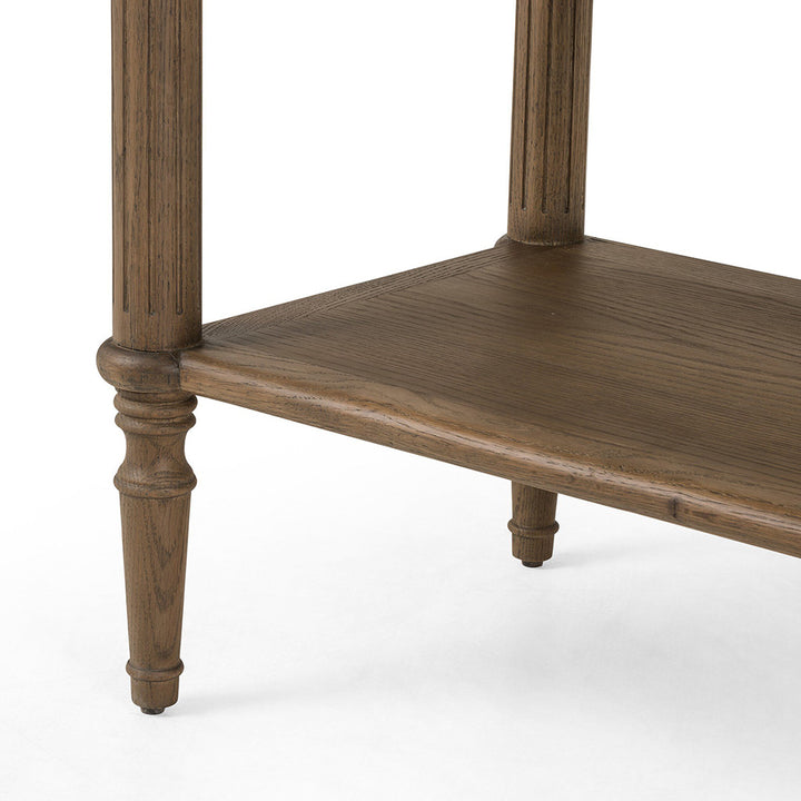 Toulouse Nightstand, Toasted Oak Bedroom Four Hands   