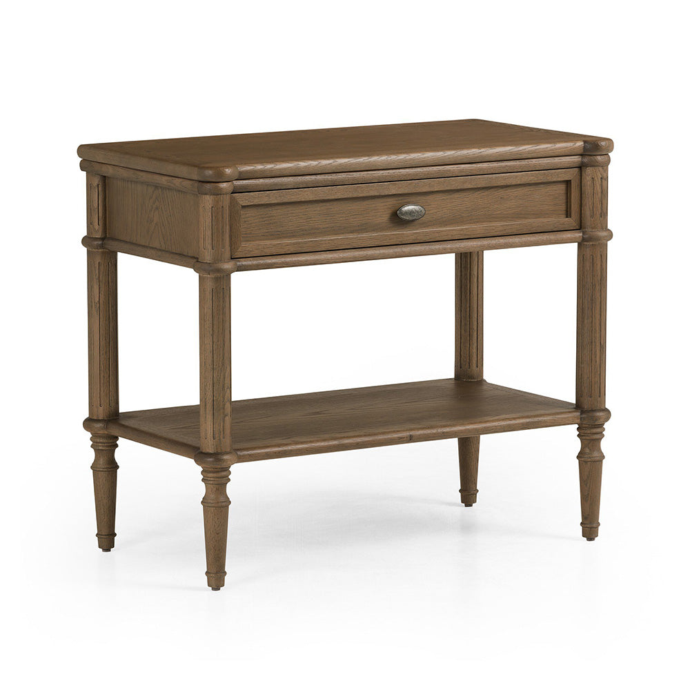 Toulouse Nightstand, Toasted Oak Bedroom Four Hands   