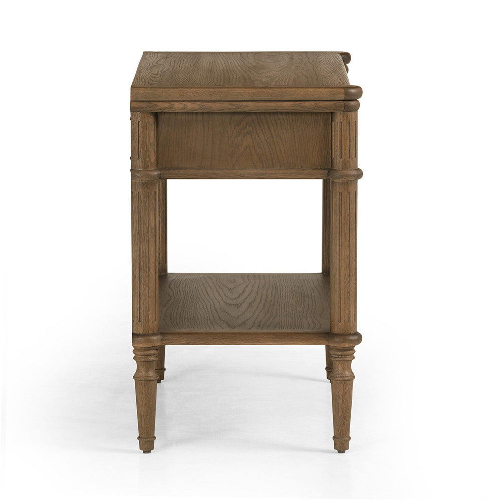 Toulouse Nightstand, Toasted Oak Bedroom Four Hands   