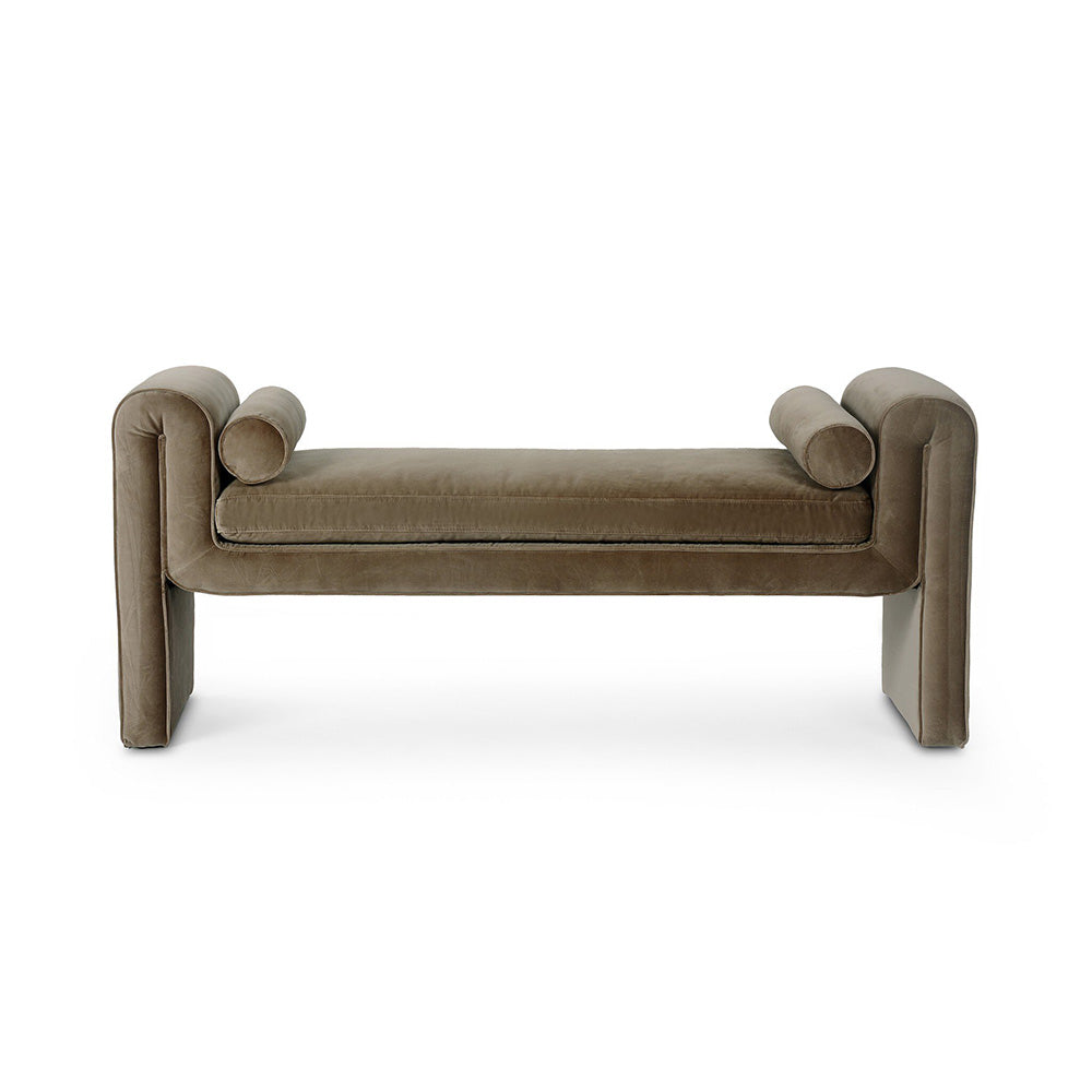 Mitchell Accent Bench, Surrey Fossil Living Room Four Hands   