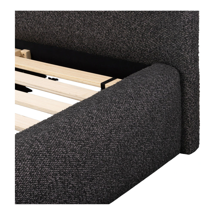 Quincy Bed, Lisbon Charcoal Bedroom Four Hands