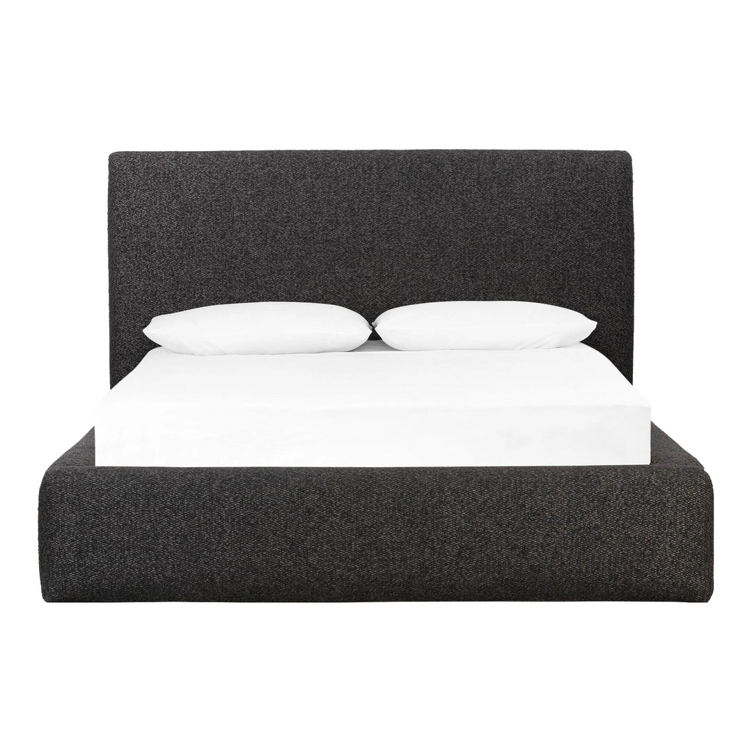 Quincy Bed, Lisbon Charcoal Bedroom Four Hands