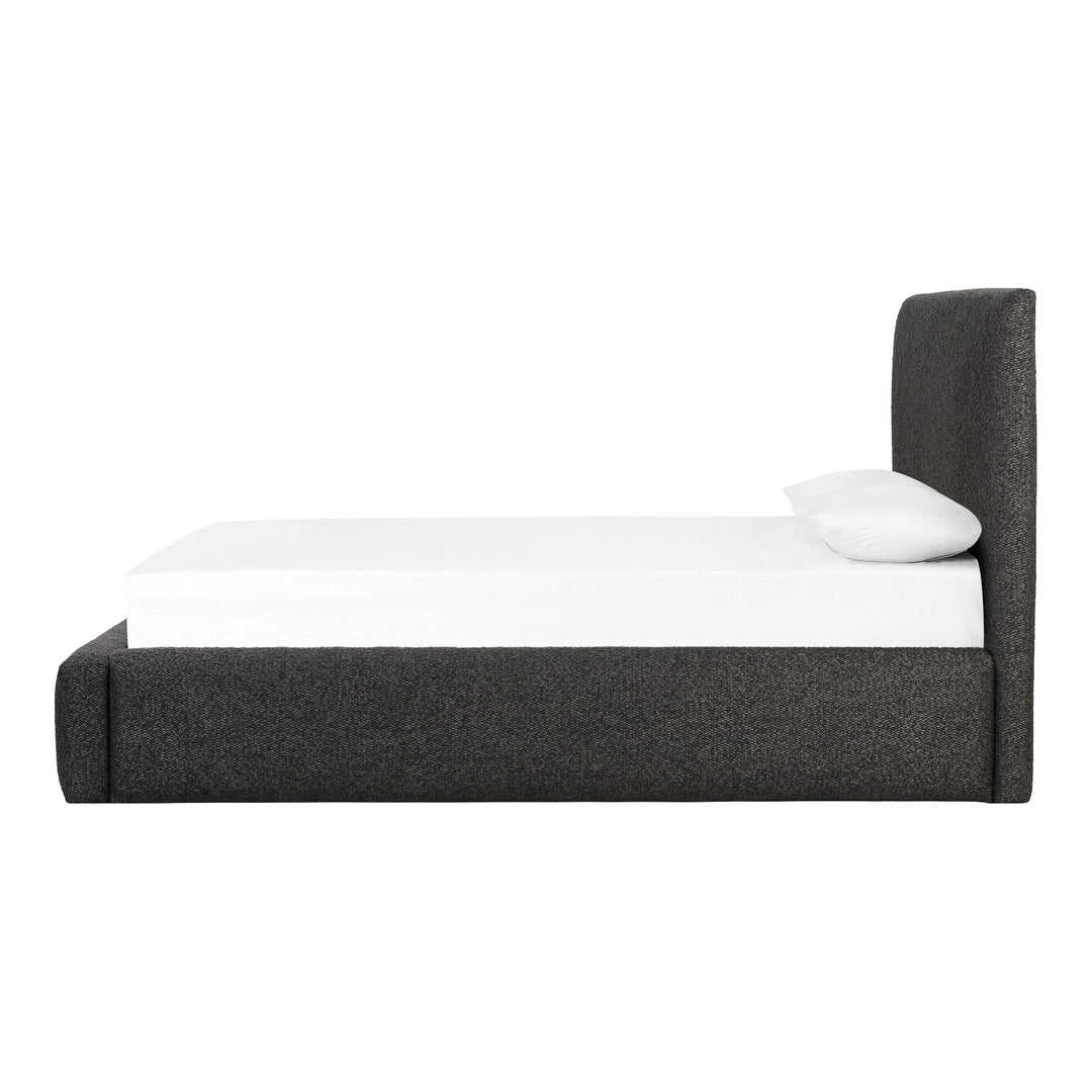 Quincy Bed, Lisbon Charcoal Bedroom Four Hands