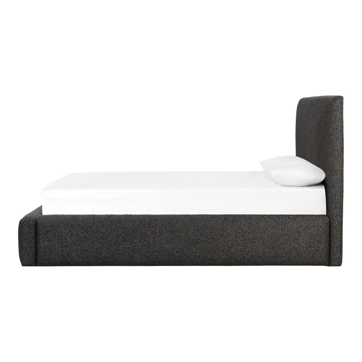 Quincy Bed, Lisbon Charcoal Bedroom Four Hands