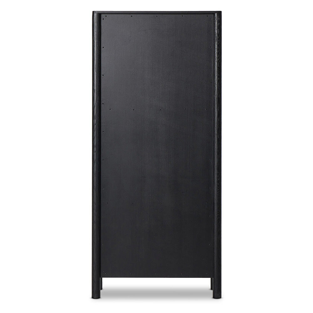 Pollard Cabinet, Brushed Ebony Dining Room Four Hands   