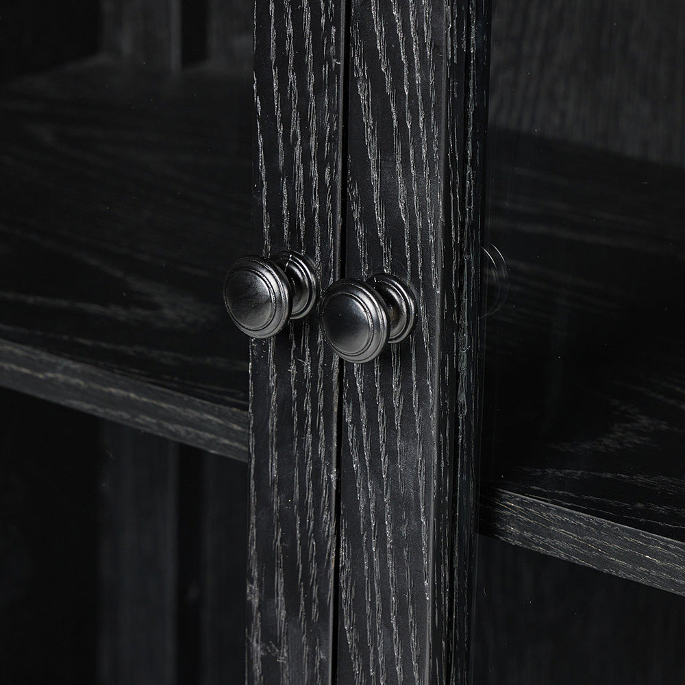 Pollard Cabinet, Brushed Ebony Dining Room Four Hands   