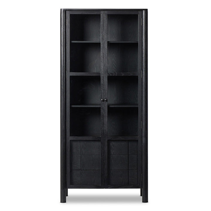 Pollard Cabinet, Brushed Ebony Dining Room Four Hands   