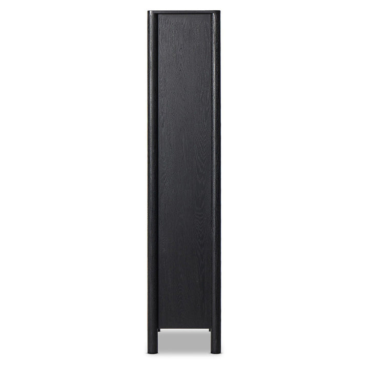 Pollard Cabinet, Brushed Ebony Dining Room Four Hands   