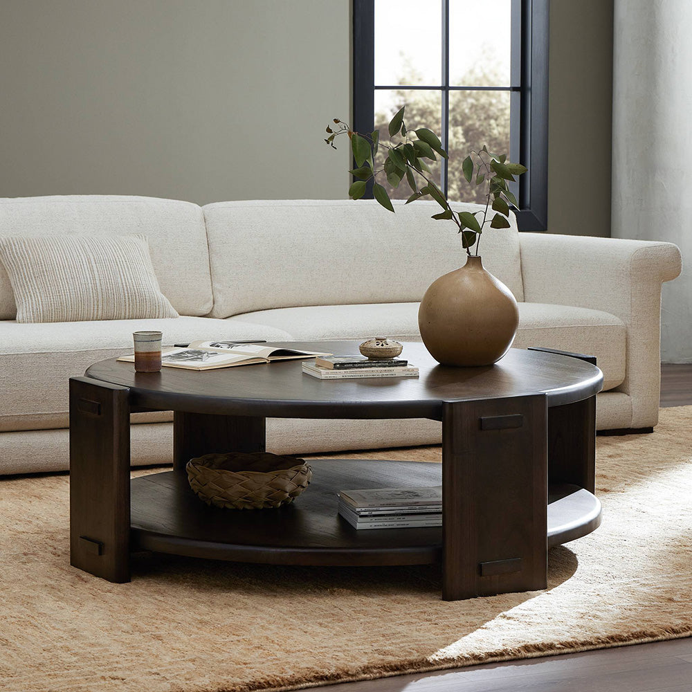 Two Tier Coffee Table Living Room Four Hands   