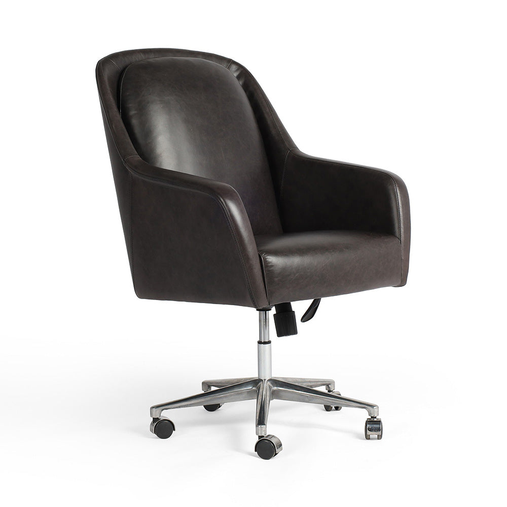 Verne Desk Chair, Sonoma Black Home Office Four Hands   