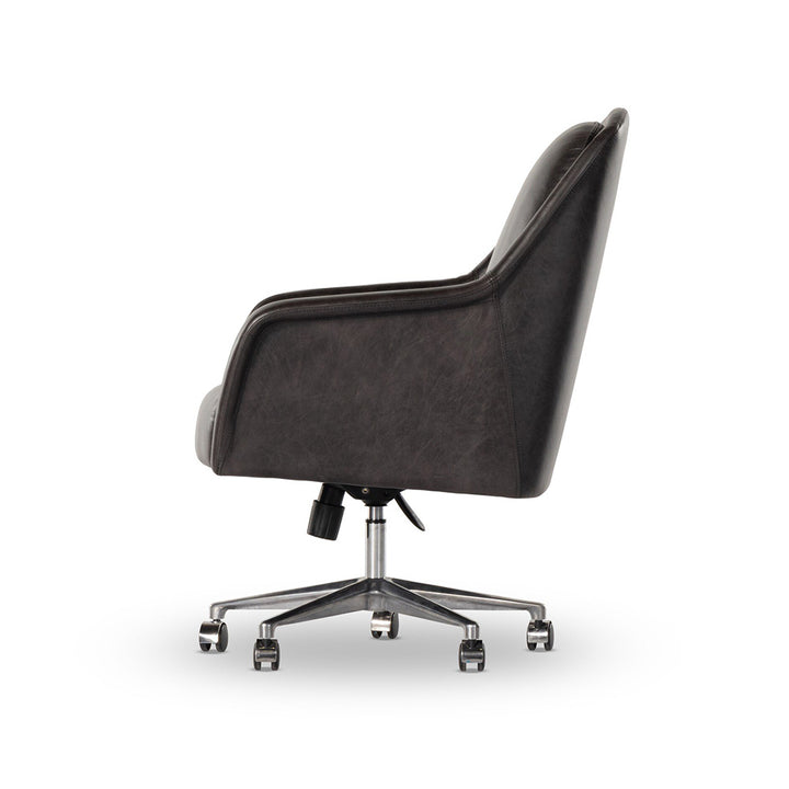 Verne Desk Chair, Sonoma Black Home Office Four Hands   