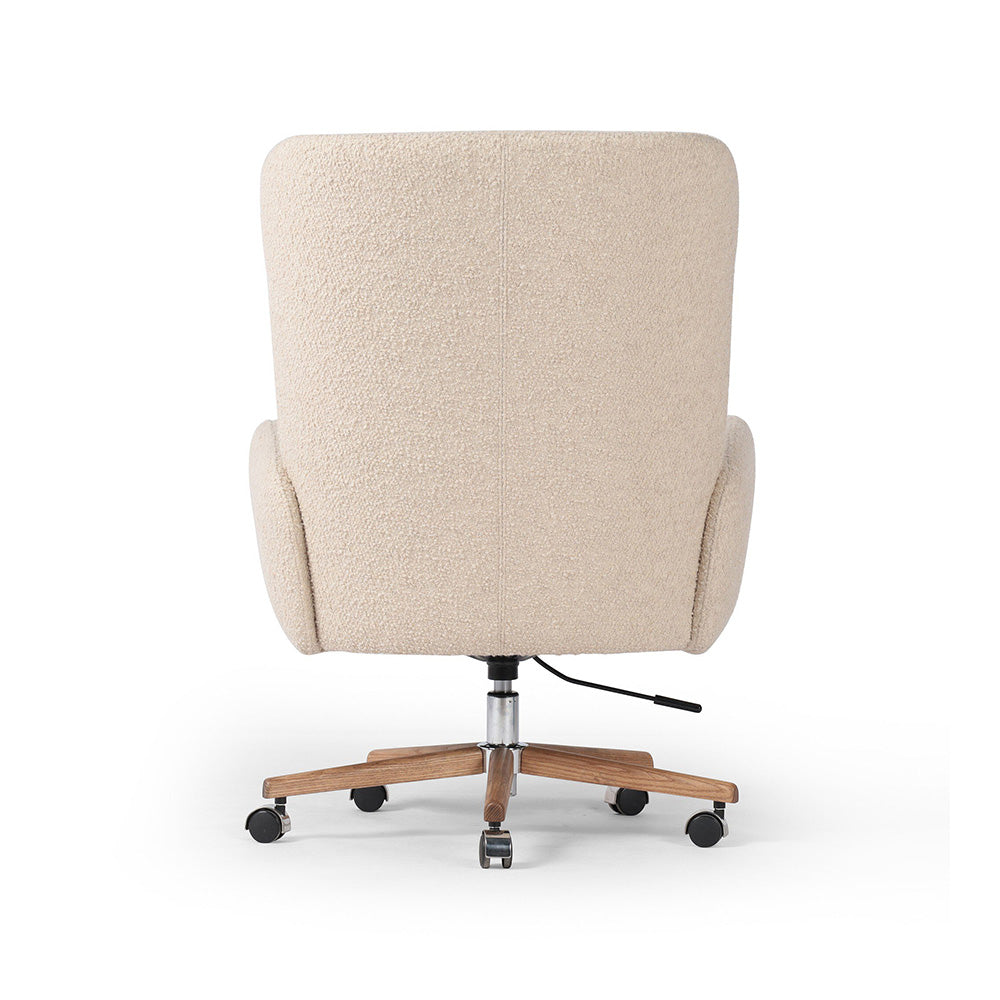 Cade Desk Chair, Lisbon Cream Home Office Four Hands   