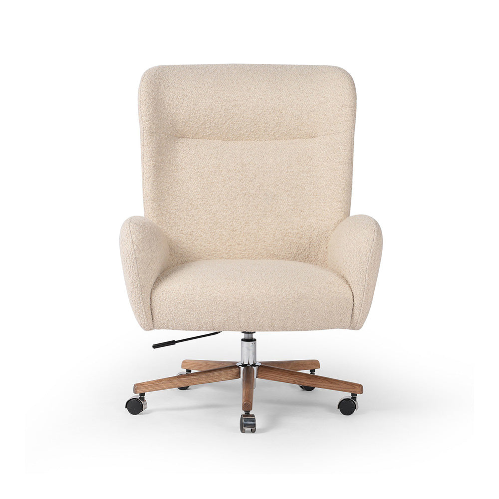 Cade Desk Chair, Lisbon Cream Home Office Four Hands   