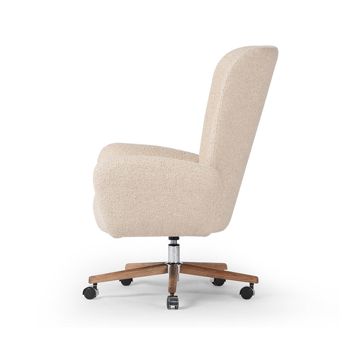 Cade Desk Chair, Lisbon Cream Home Office Four Hands   