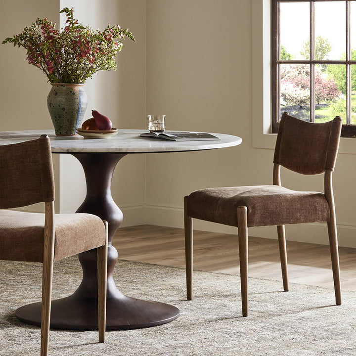 Jayla Armless Dining Chair Dining Room Four Hands   