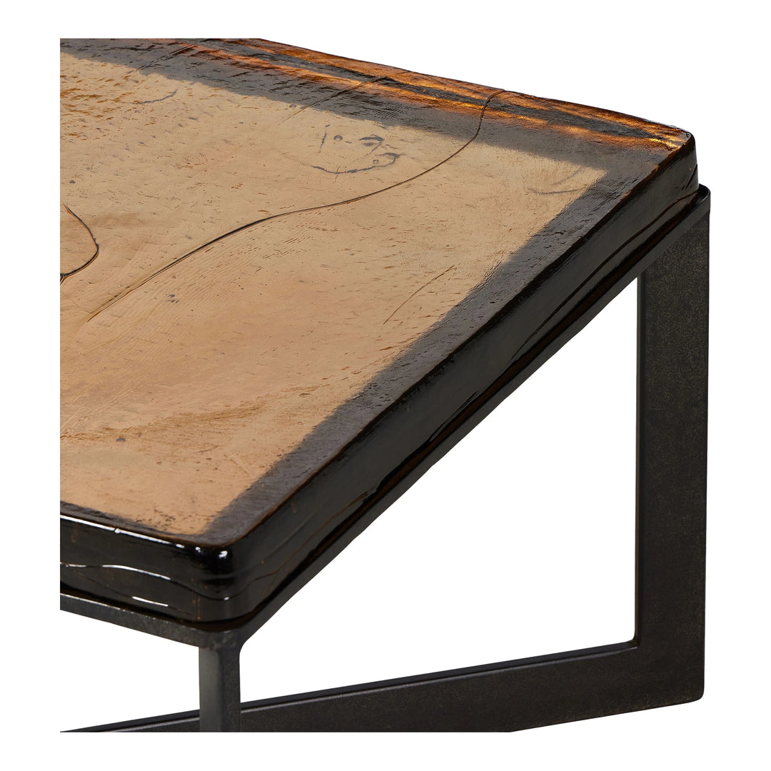 Lennie Cast Glass Bunching Table Living Room Four Hands