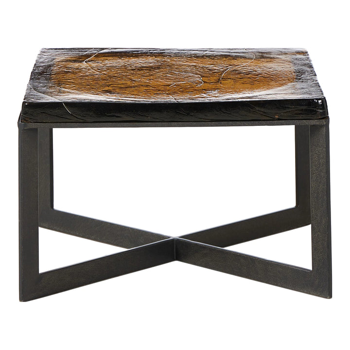 Lennie Cast Glass Bunching Table Living Room Four Hands