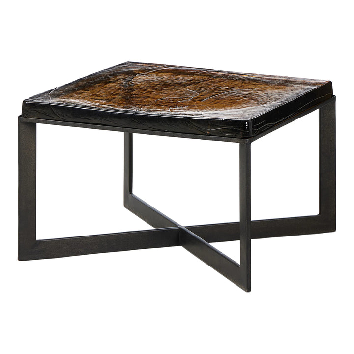 Lennie Cast Glass Bunching Table Living Room Four Hands