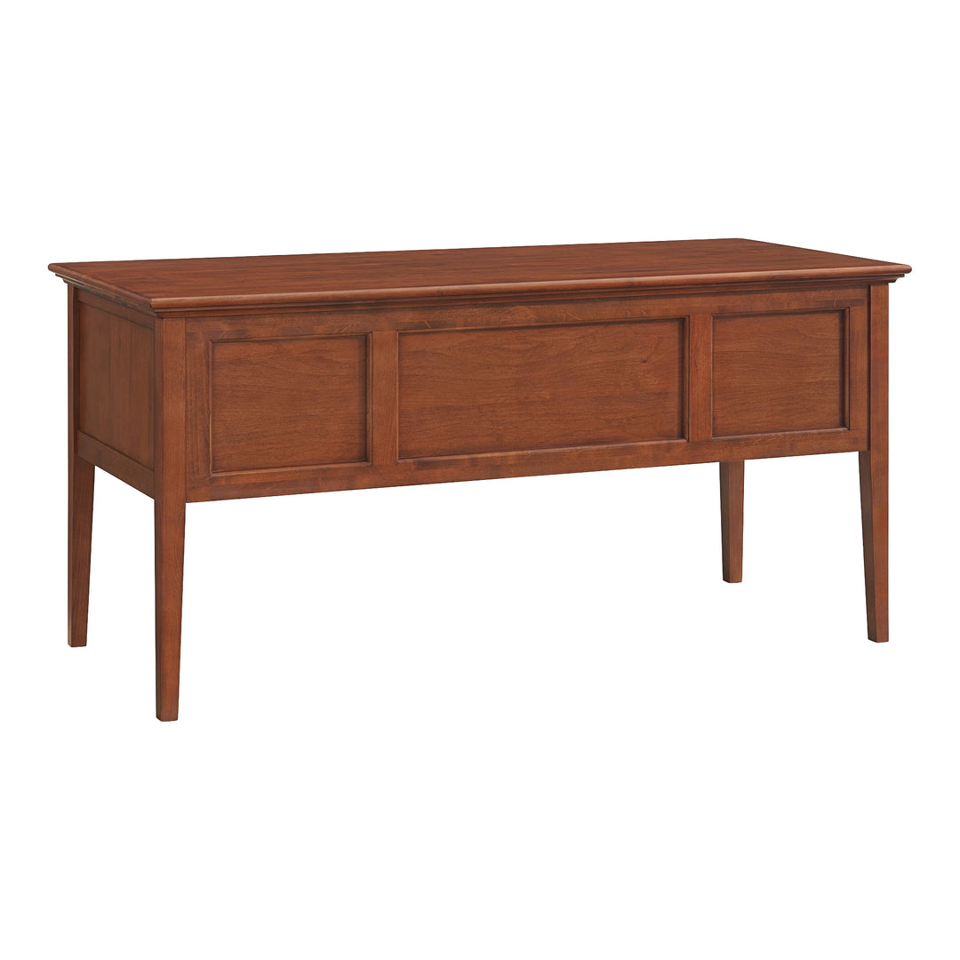 McKenzie 4-Drawer Desk Home Office Whittier Wood