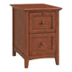 McKenzie File Cabinet Home Office Whittier Wood Glazed Antique Cherry