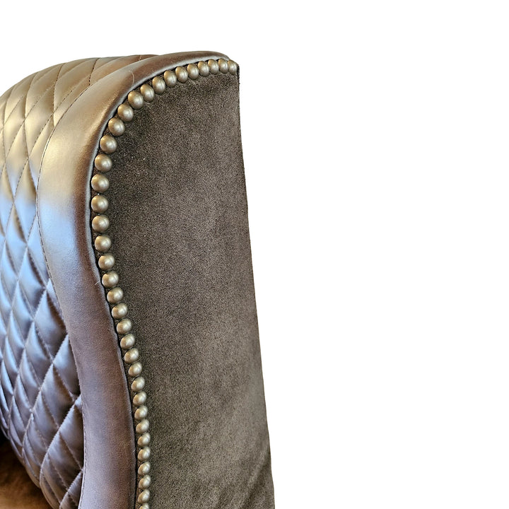 Claiborne Quilted Chair Living Room Hancock & Moore