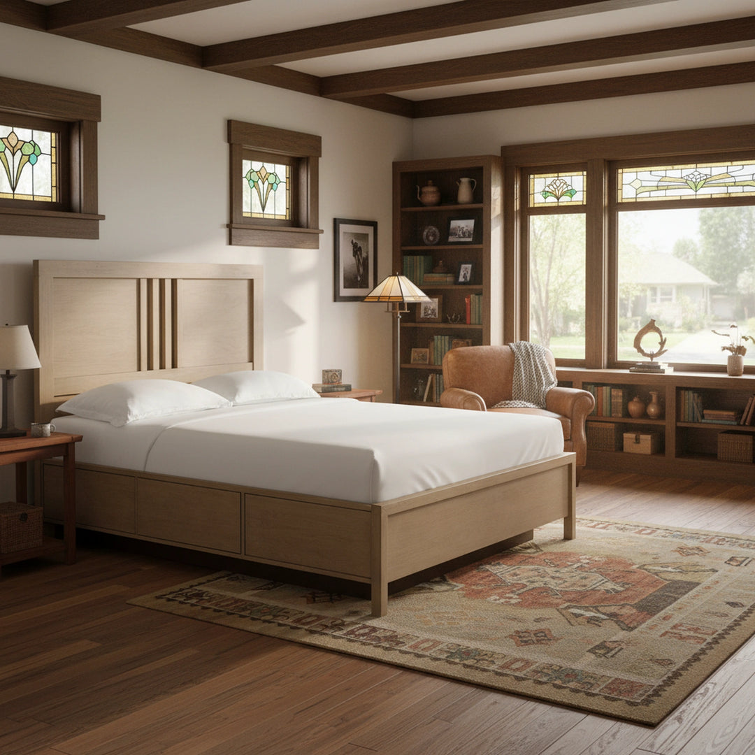 Bailey Queen Storage Bed Bedroom Whittier Wood