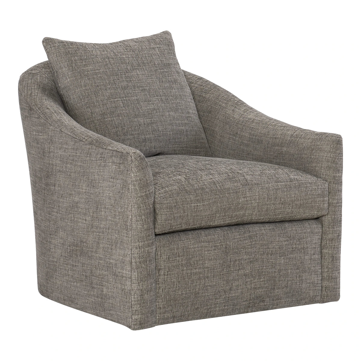 Lee 2996 Swivel Chair Living Room Lee Industries Oxford Flint