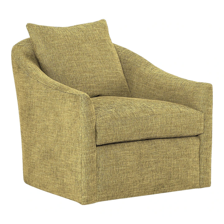 Lee 2996 Swivel Chair Living Room Lee Industries Oxford Mustard