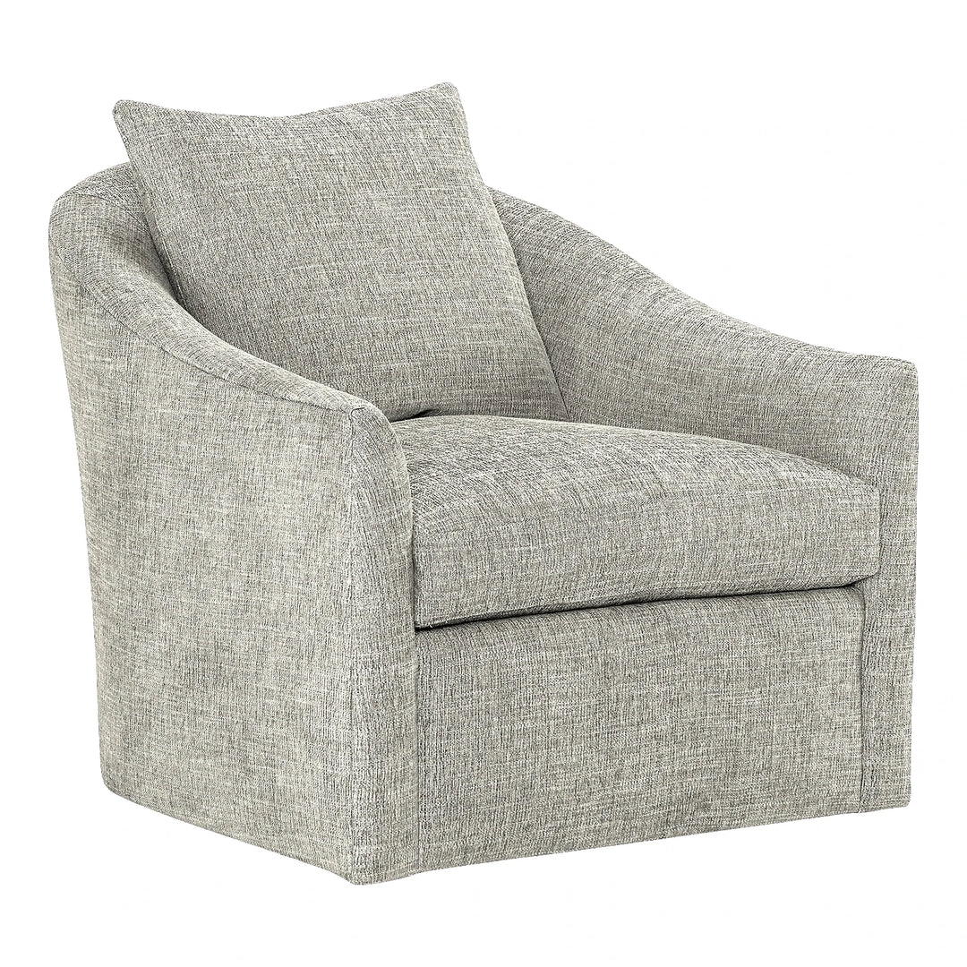 Lee 2996 Swivel Chair Living Room Lee Industries Oxford Tan