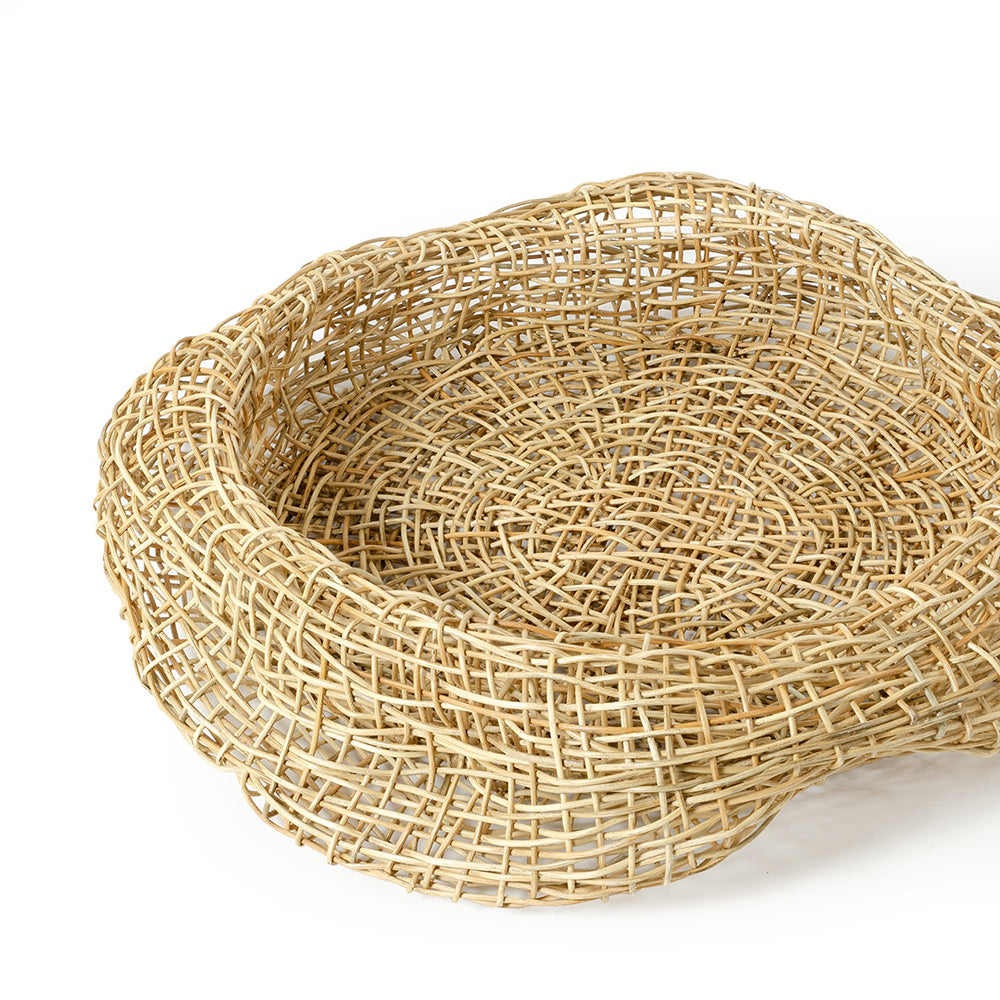 Andorra Wicker Bowl Accessories Palecek   