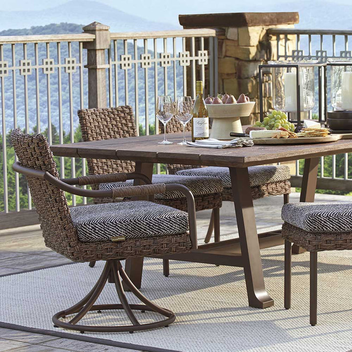 Kilimanjaro Swivel Rocker Dining Chair Outdoor Tommy Bahama Outdoor