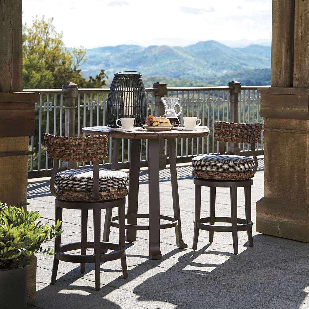 Kilimanjaro Round Bistro Table Outdoor Tommy Bahama Outdoor