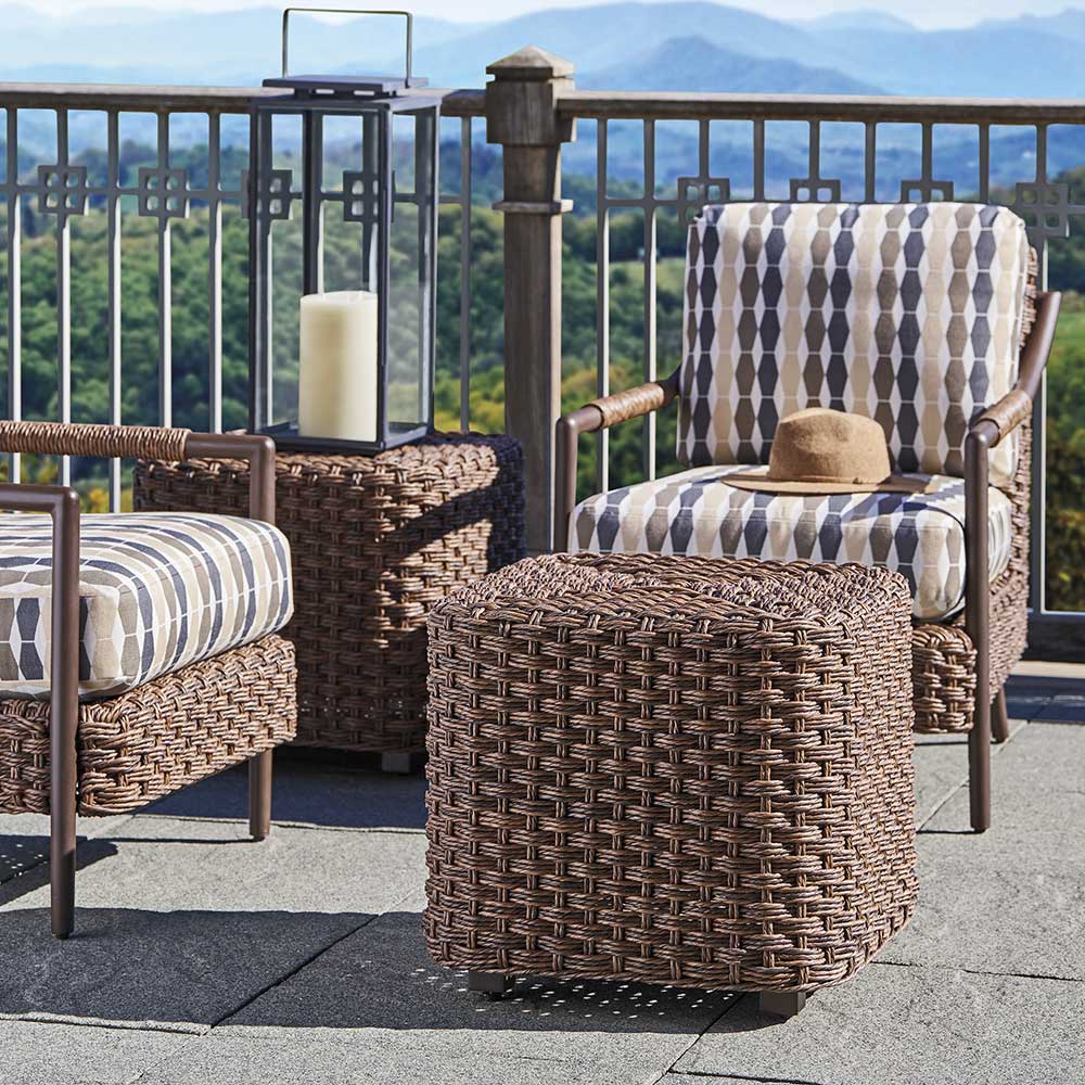 Kilimanjaro Small Ottoman Outdoor Tommy Bahama Outdoor