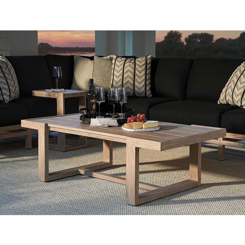 Stillwater Cove Rectangular Cocktail Table Outdoor Tommy Bahama Outdoor