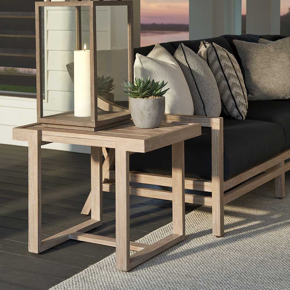 Stillwater Cove Rectangular End Table Outdoor Tommy Bahama Outdoor