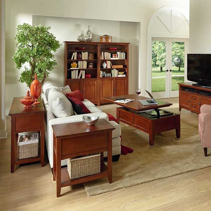 McKenzie Chair Side Table Living Room Whittier Wood