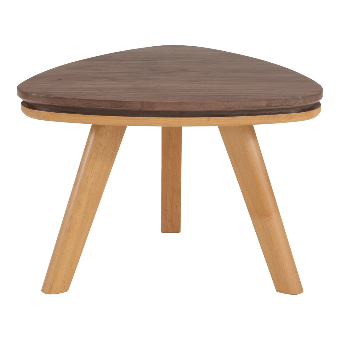 Addi Low Cocktail End Table Living Room Whittier Wood