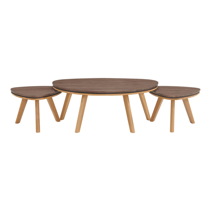 Addi Low Cocktail Table Living Room Whittier Wood