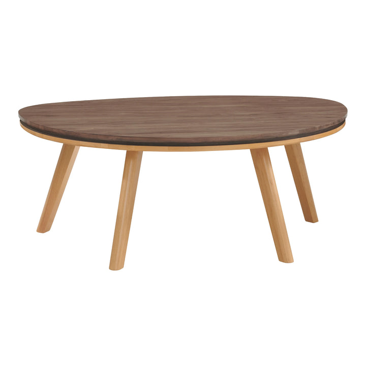 Addi Low Cocktail Table Living Room Whittier Wood Duet