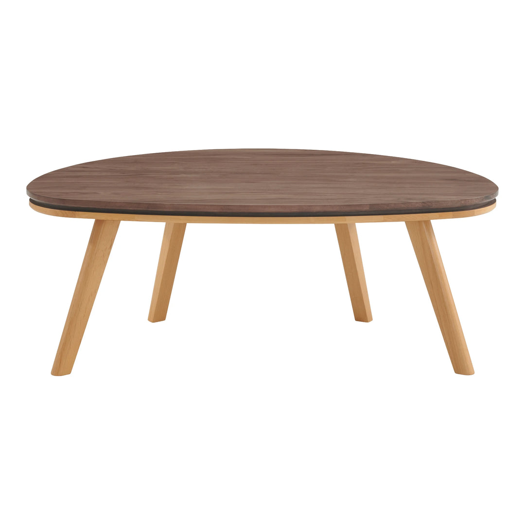 Addi Low Cocktail Table Living Room Whittier Wood