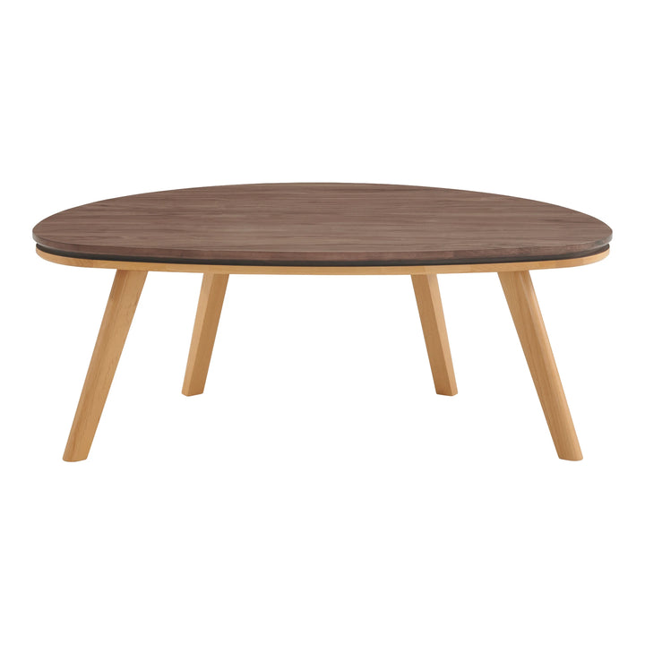 Addi Low Cocktail Table Living Room Whittier Wood