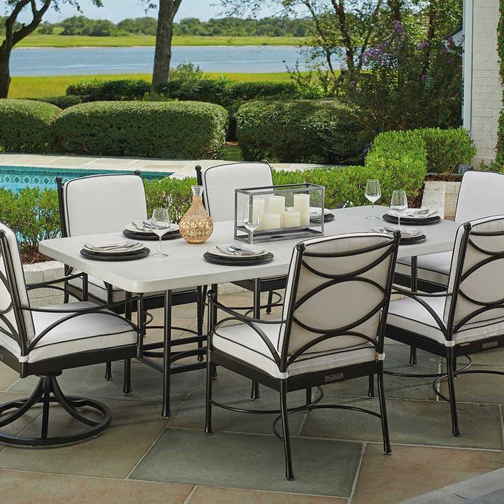 Pavlova Rectangular Dining Table Outdoor Tommy Bahama Outdoor