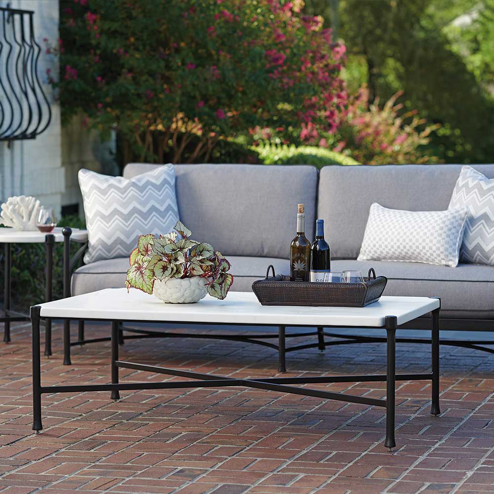 Pavlova Rectangular Cocktail Table Outdoor Tommy Bahama Outdoor