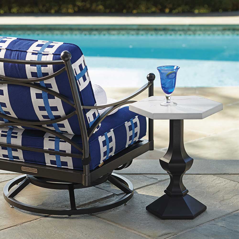 Pavlova Accent Table Outdoor Tommy Bahama Outdoor