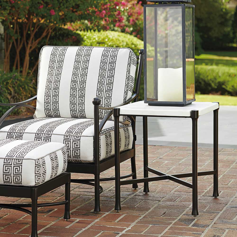 Pavlova Rectangular End Table Outdoor Tommy Bahama Outdoor