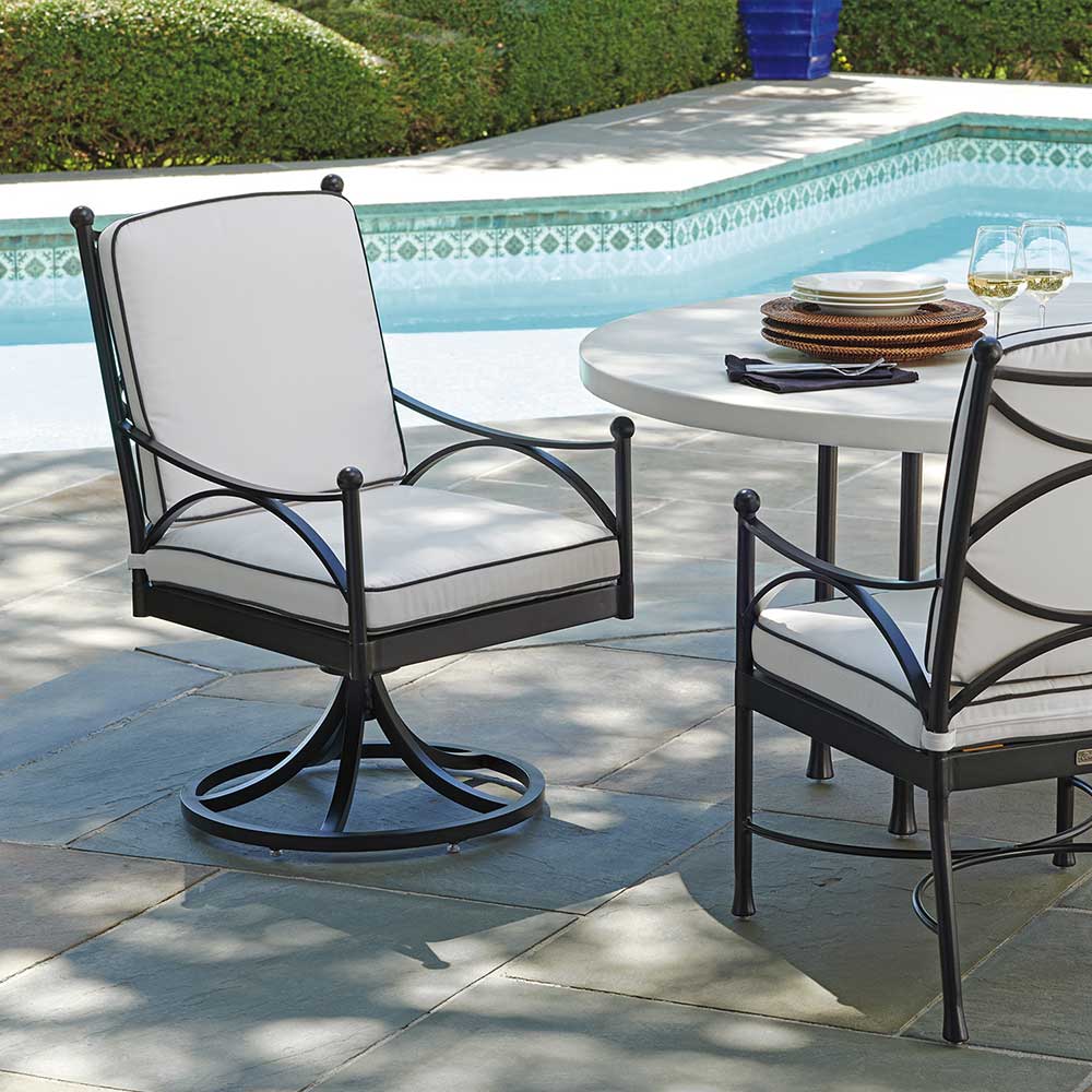 Pavlova Swivel Rocker Dining Chair Elite Outdoor Tommy Bahama Outdoor