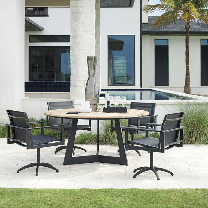 South Beach Round Dining Table Outdoor Tommy Bahama Outdoor