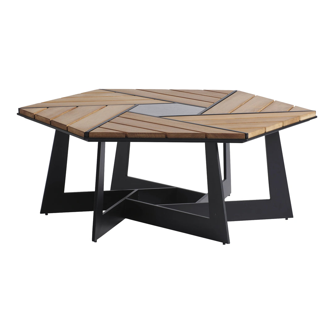 South Beach Hexagonal Cocktail Table Outdoor Tommy Bahama Outdoor