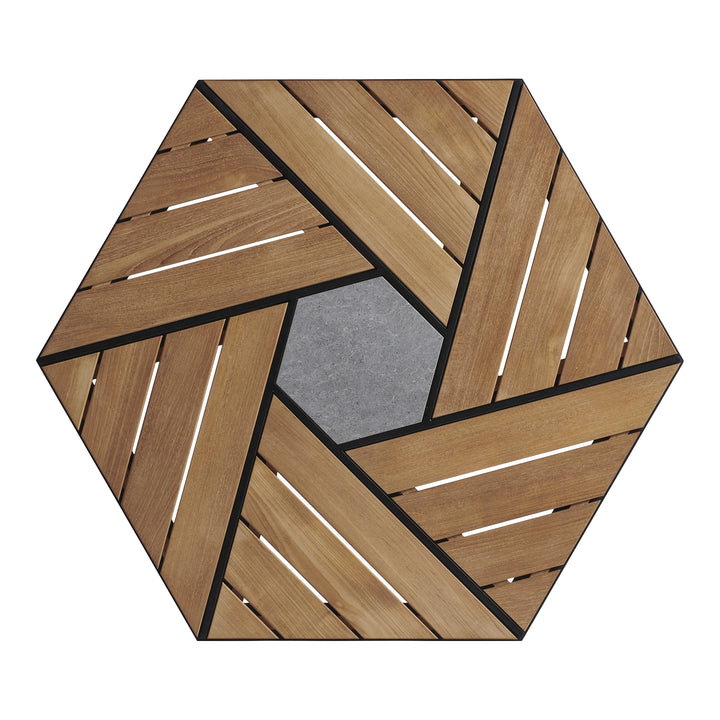 South Beach Hexagonal Cocktail Table Outdoor Tommy Bahama Outdoor