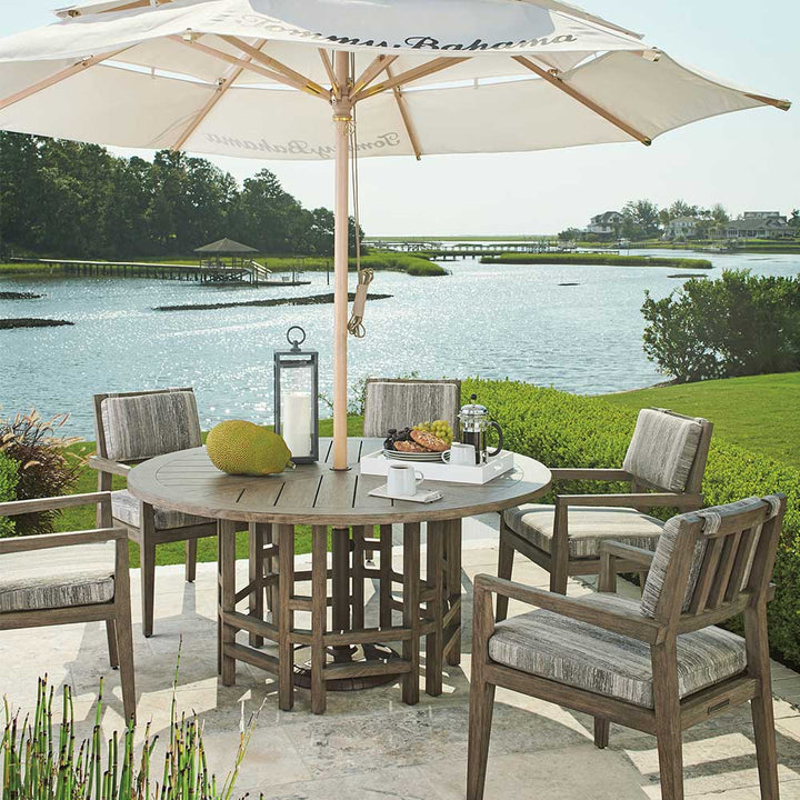 La Jolla Round Dining Table Outdoor Tommy Bahama Outdoor